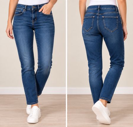 👖C&A Shaping Denim Skinny Jeans Gr. 38 Short 💙 wie neu