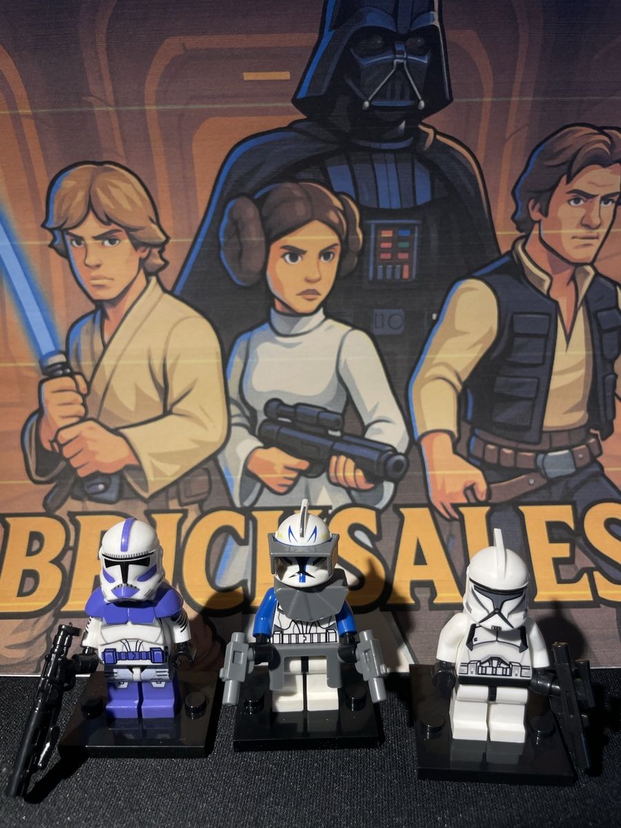 Star Wars Figuren: Star Wars Figur Captain Rex Phase 187th Trooper Lego-Komp. – Neu (gemäss Beschreibung) aus Zufikon von BrickSales 1