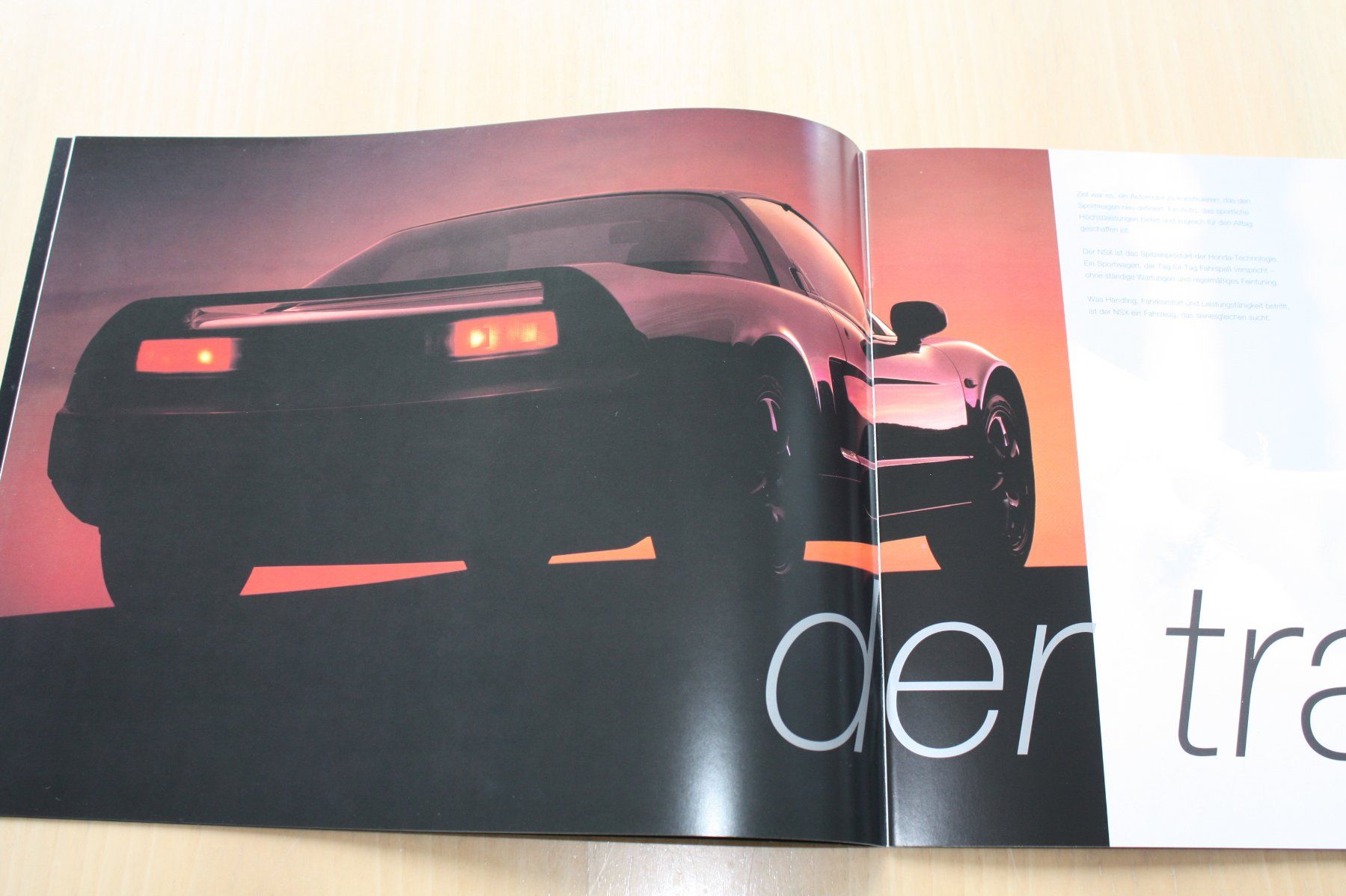 Honda Documenti: Honda NSX CH-Prestige Prospekt – Usato da Wikon venduto da erwin400 2
