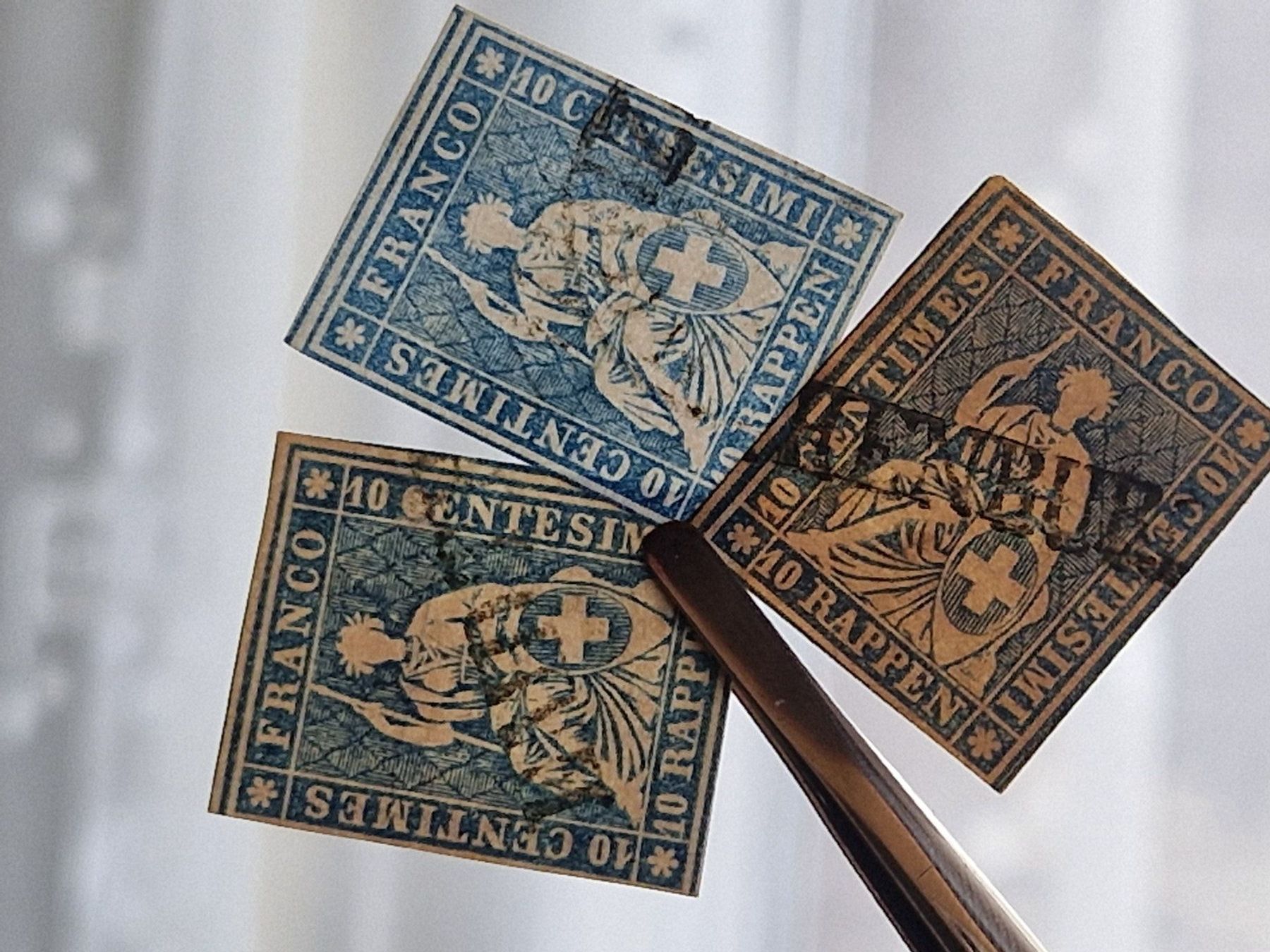 Tutti i francobolli: Strubel mit Stabsstempel, ab 1.- – Usato da Burgdorf venduto da Glossy01 6