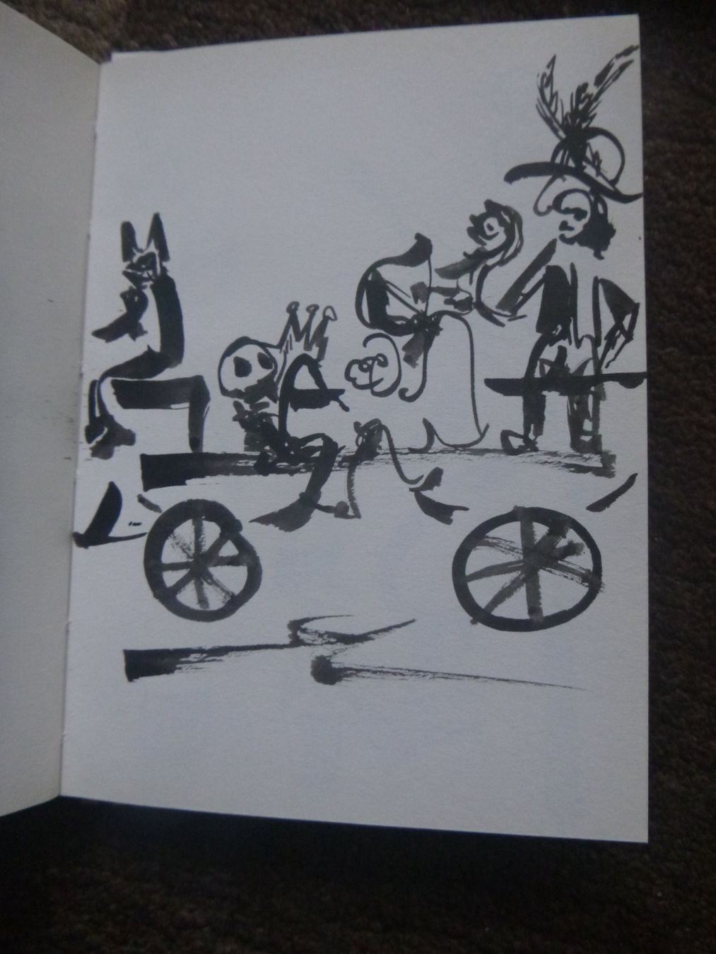 Foto & Immagini: Don Quijote - Tuschezeichnungen – Usato da Diessenhofen venduto da farbschatten