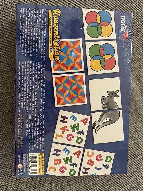 Giochi: Konzentration Spiel Original verpackt – Nuovo e nell'imballaggio originale da Muttenz venduto da jubzim 1