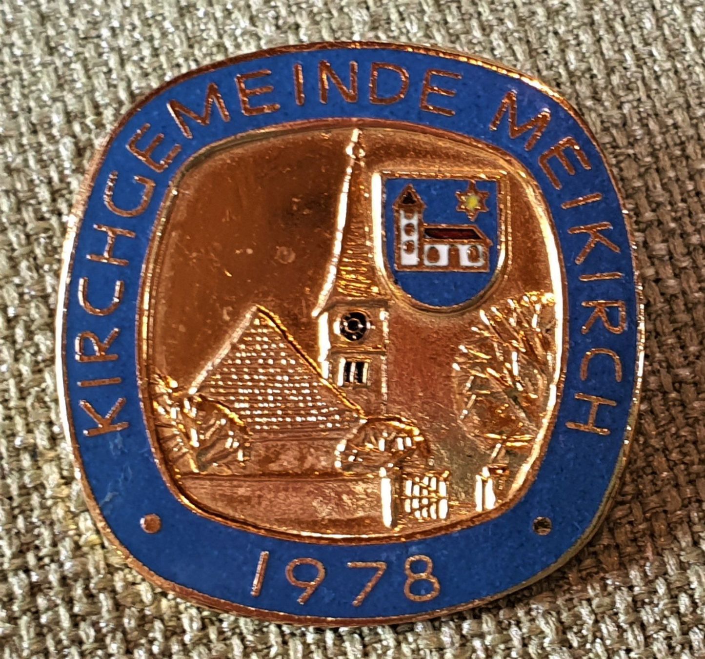 Modellbausätze & Standmodelle: B778 - Kirchgemeinde Meikirch 1978 – Gebraucht aus Reinach BL von Boston-Verkauf 1