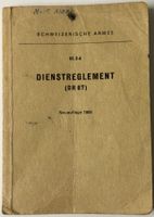 Reglement Armee 1968, Dienstreglement, vintage