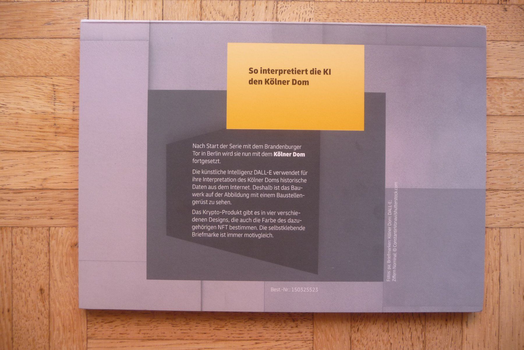 Tutti i francobolli: BRD Krypto-Briefmarken Kölner Dom, 2024, 4er Pack neu – Nuovo e nell'imballaggio originale da Zürich venduto da Edje 1