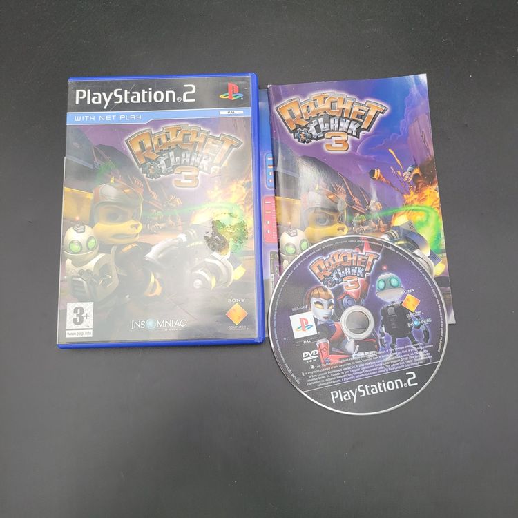 Ratchet & Clank 3 Sur PS2 - Bon état, Complet