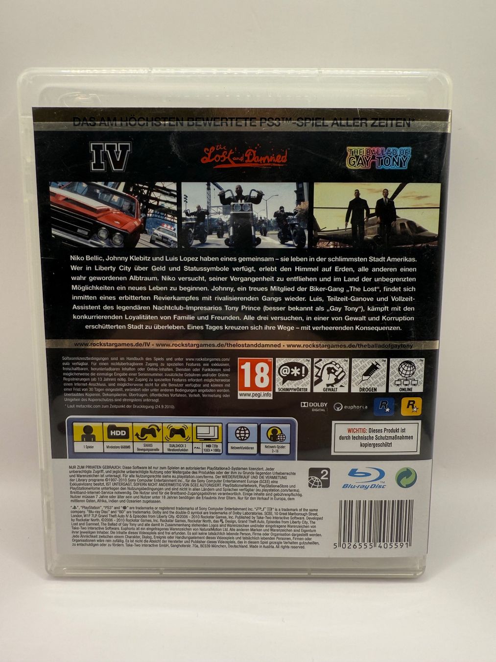 Giochi: Grand Theft Auto IV Complete Edition - Playstation 3 – Usato da Dietikon venduto da gab_qz7y 1