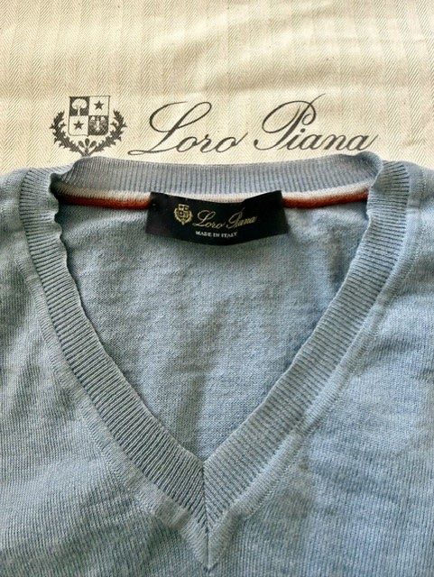 Loro Piana Maglioni & Felpe: Loro Piana Herren-V-Ausschnitt-Pullover-100% Cashmere – Nuovo (secondo la descrizione) da Dübendorf venduto da kerstinbrisbane 3