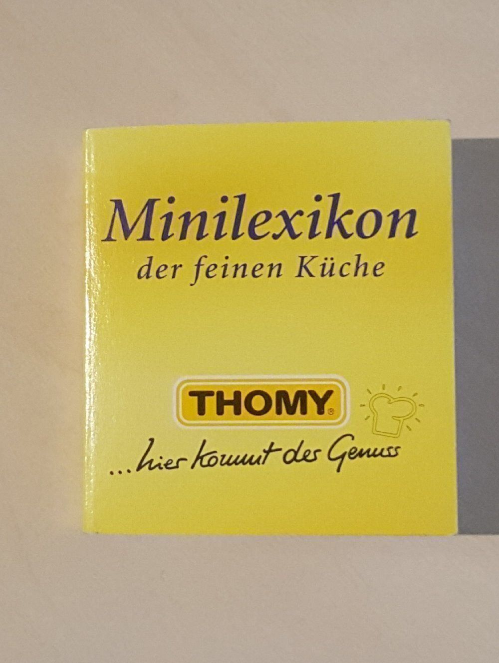 Libri: kleines Minilexikon - Thomy – Usato da Leimbach TG venduto da manu-tg