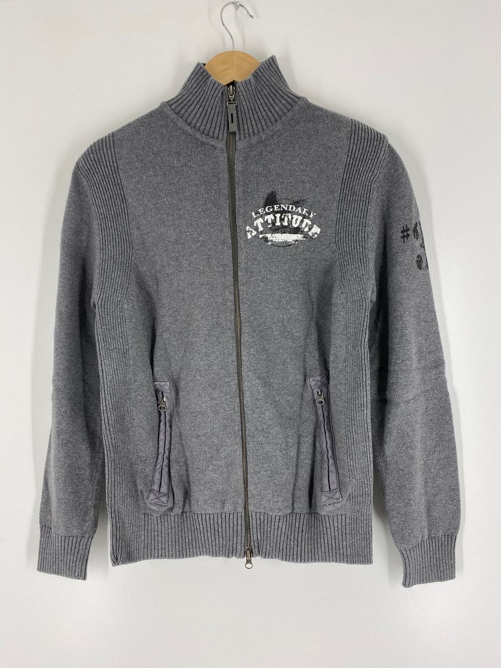 S.Oliver Giacche: S. Oliver Strickjacke, grau, Grösse M – Usato da Mülligen venduto da Chleeblatt1941 1