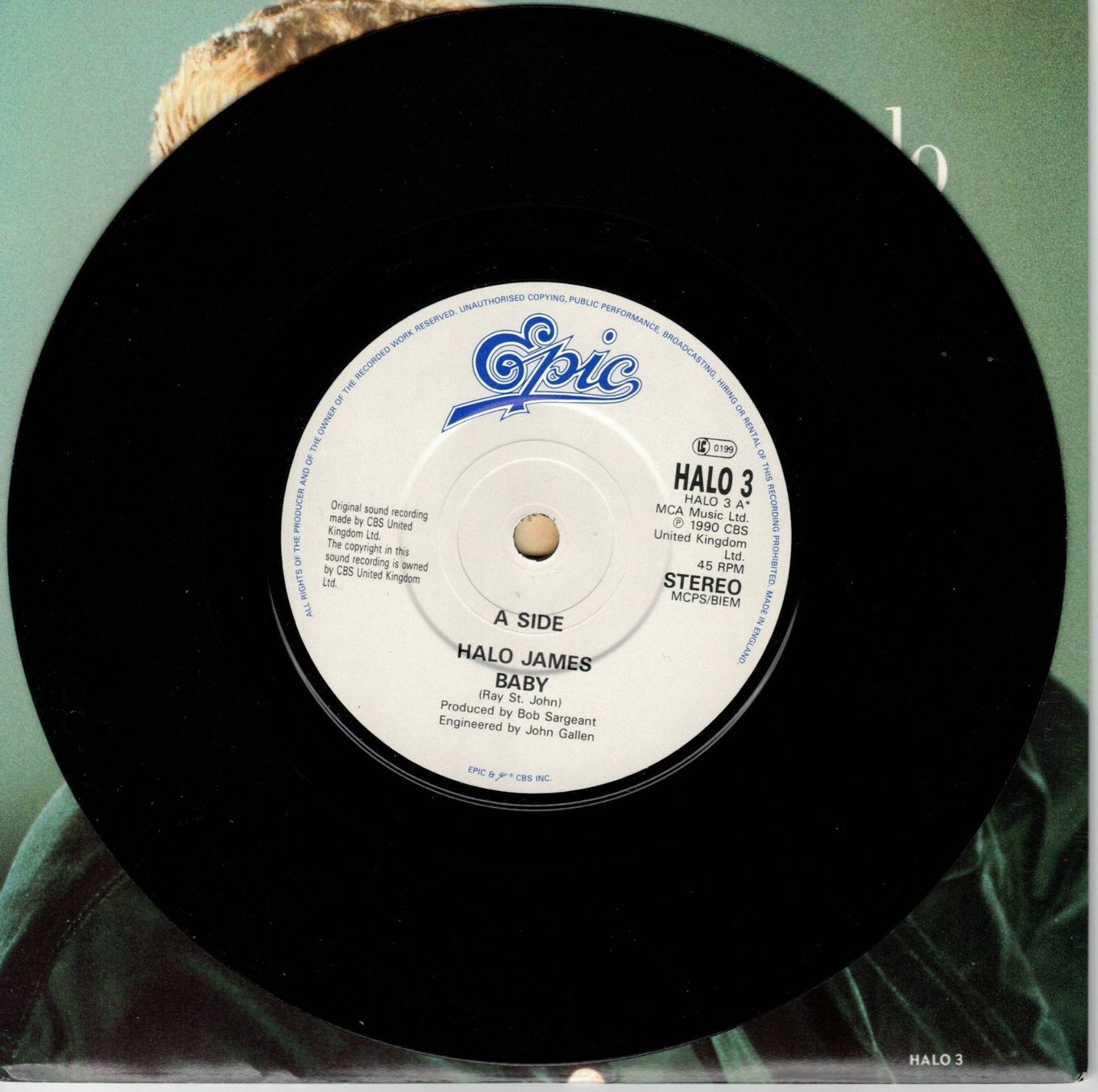 Dischi in vinile: Single7  Halo James -- Baby – Usato da Rheinau venduto da asteng
