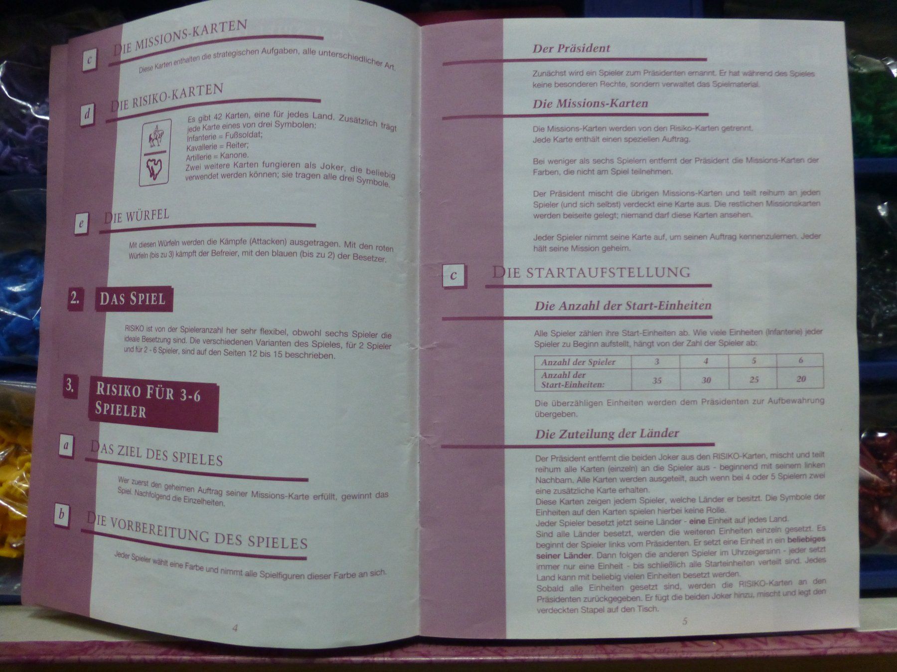 Parker Jeux: Spiel RISIKO De Luxe von Parker 1994 – D'occasion à Gossau SG par tenerife11 6