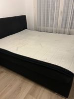 Boxspring bett 160x200 schwarz