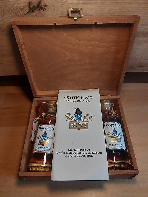 Spiritueux: Whisky Box Säntis Malt. – D'occasion à Stein/AR par OLd_S_CooL