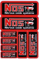 NOS N.O.S. Aufkleber Sticker 1,Bogen 27 x 18 cm Tuning ST260