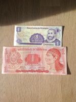 Deux billets de Nicaragua et Honduras UN