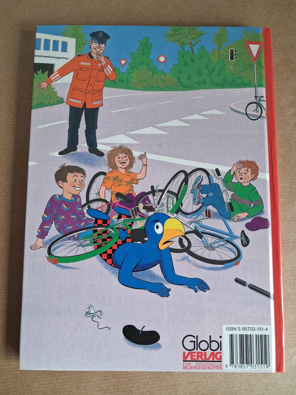 Libri: Globi -  hilft der Polizei 1.Auflage 1994   OB – Usato da Hagendorn venduto da siwasi3 3