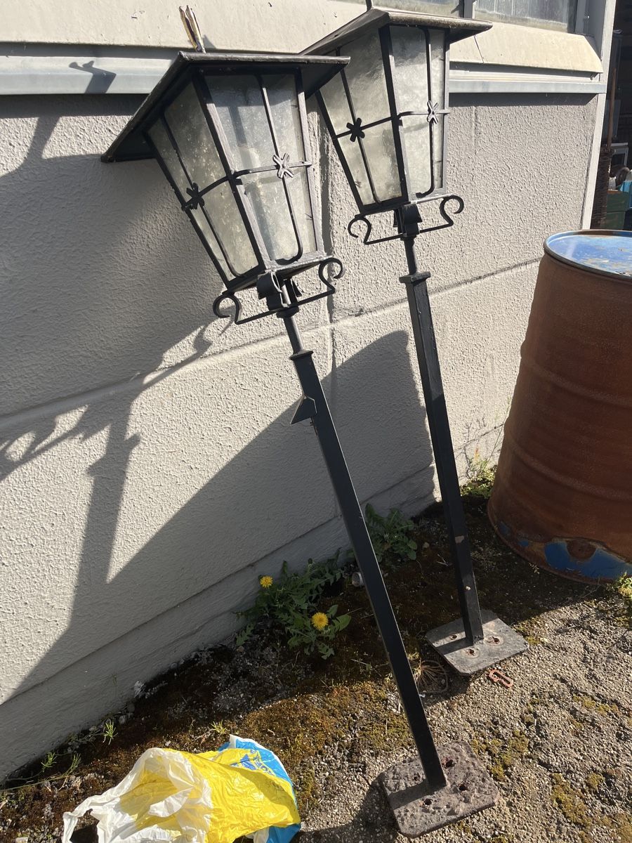 Lampade: 2 Schmiedeeiserne Gartenlaternen – Usato da Brienz BE venduto da hey_z9vg 3