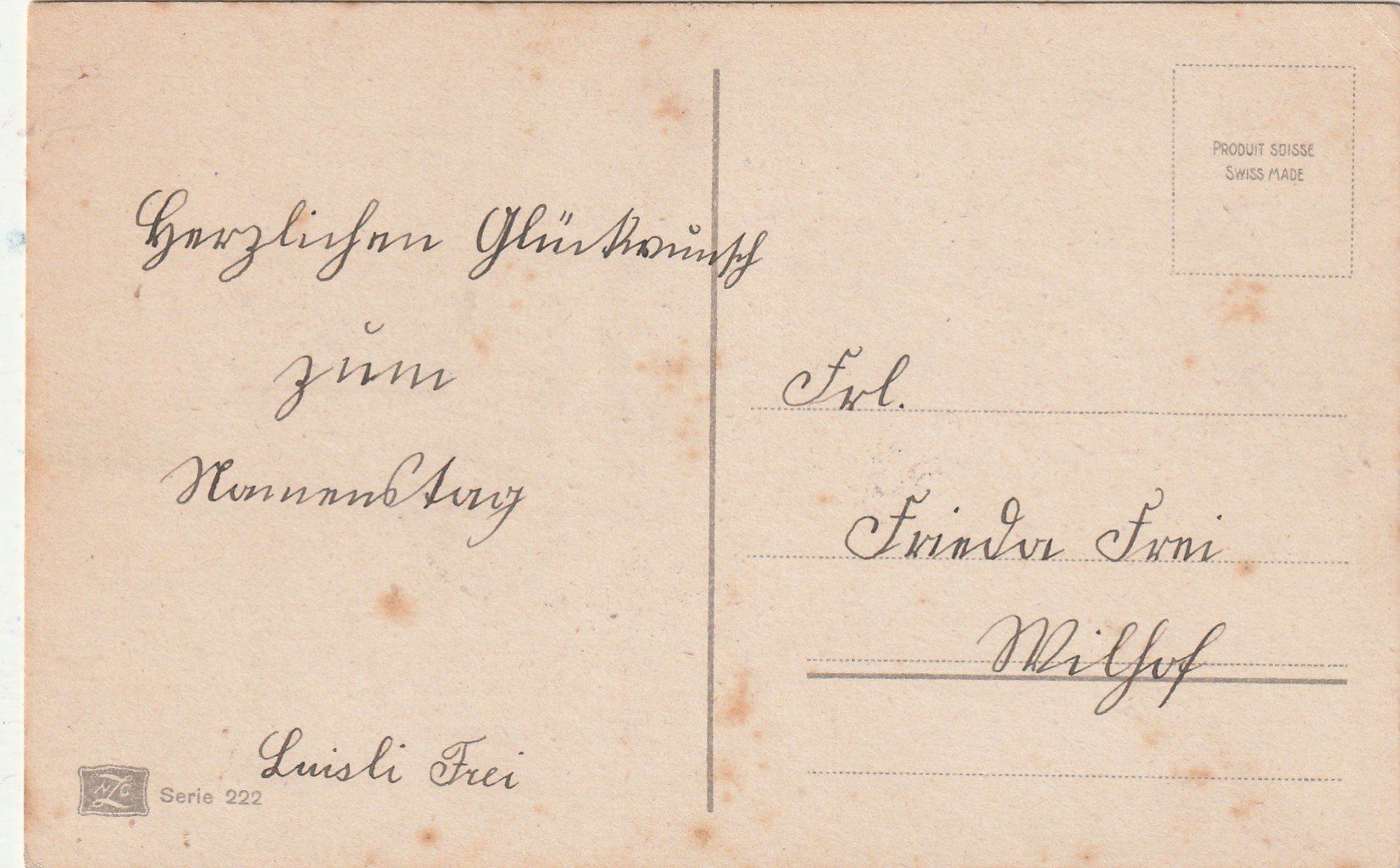 Cartes postales: Blumenkarte – D'occasion à Lumbrein par made02 1