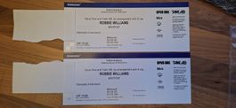 Robbie Williams Konzert Stehplätze Mittwoch 09.09.26