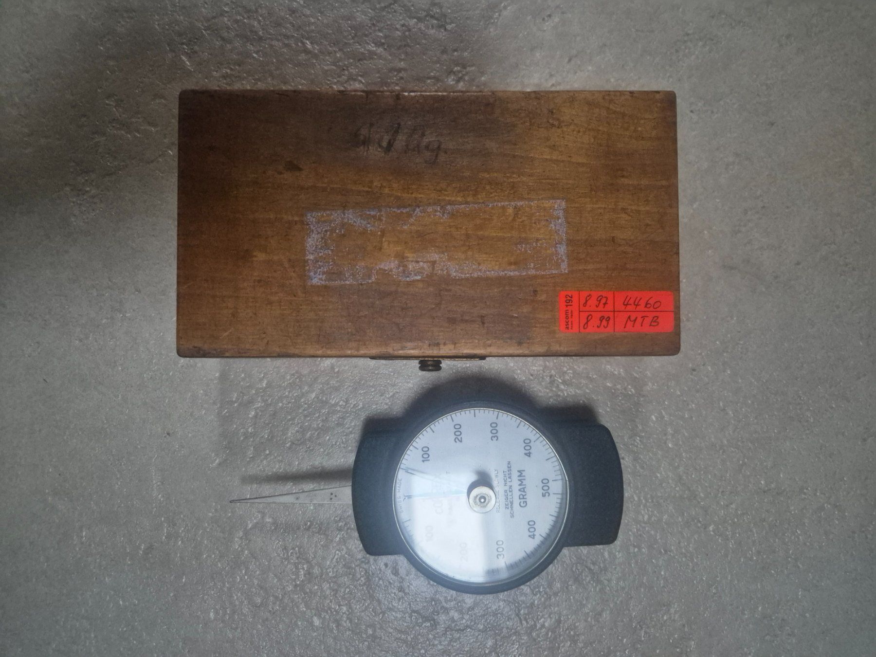 Accessori da laboratorio: Correx Federwaagen – Usato da Röthenbach i. E. venduto da 3538ScaniaR420 3