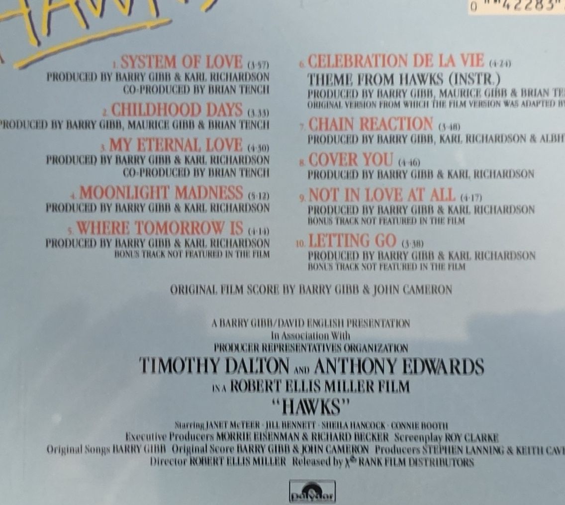 CDs: Barry Gibb Soundtrack Hawks CD  – Gebraucht aus Emmen von Kusi90 5