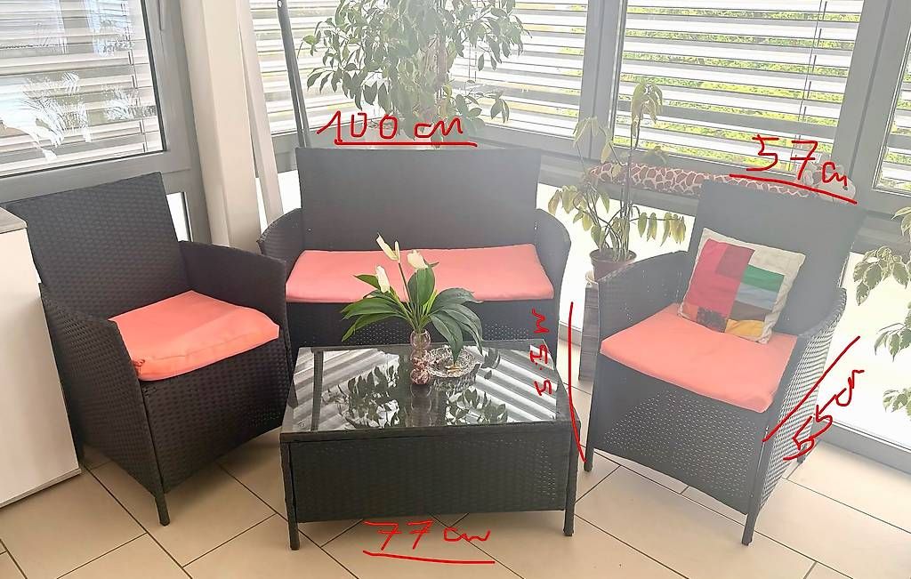 Poltrone: Gartenset Rattan – Usato da Winterthur venduto da gio_6fnt