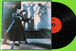 Visage - Visage LP Vinyl France 1980 mit "Fade to grey"