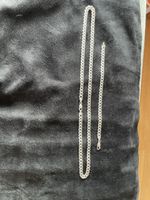 Panzerkette und Armband Silber 925 Set Nagelneu 