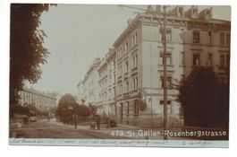 ST. GALLEN Rosenbergstrasse, Strassenbahn, Tram