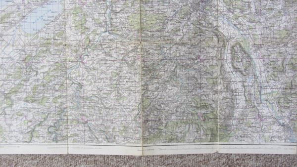 Landkarten & Atlanten: BERN LANDESKARTE 1949 SCHWEIZ TOPOGRAPH – Gebraucht aus Krattigen von markus63 2