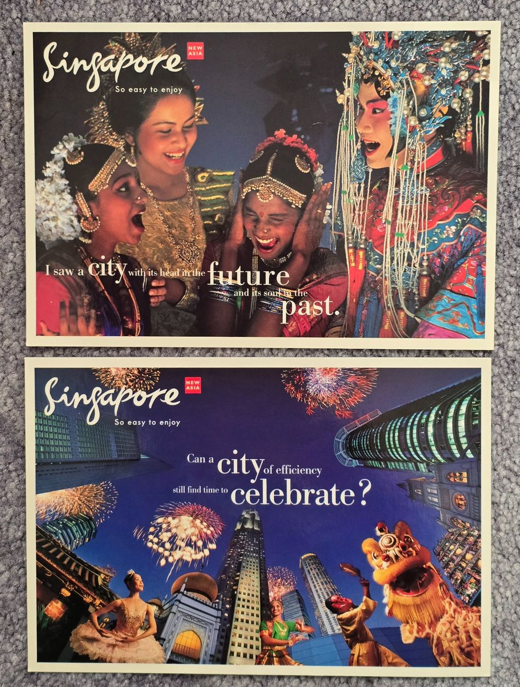 Cartoline postali: Millennium AKs SINGAPUR,  ungelaufen 1999 – Nuovo (secondo la descrizione) da Rheinau venduto da MakalekaAloha 7