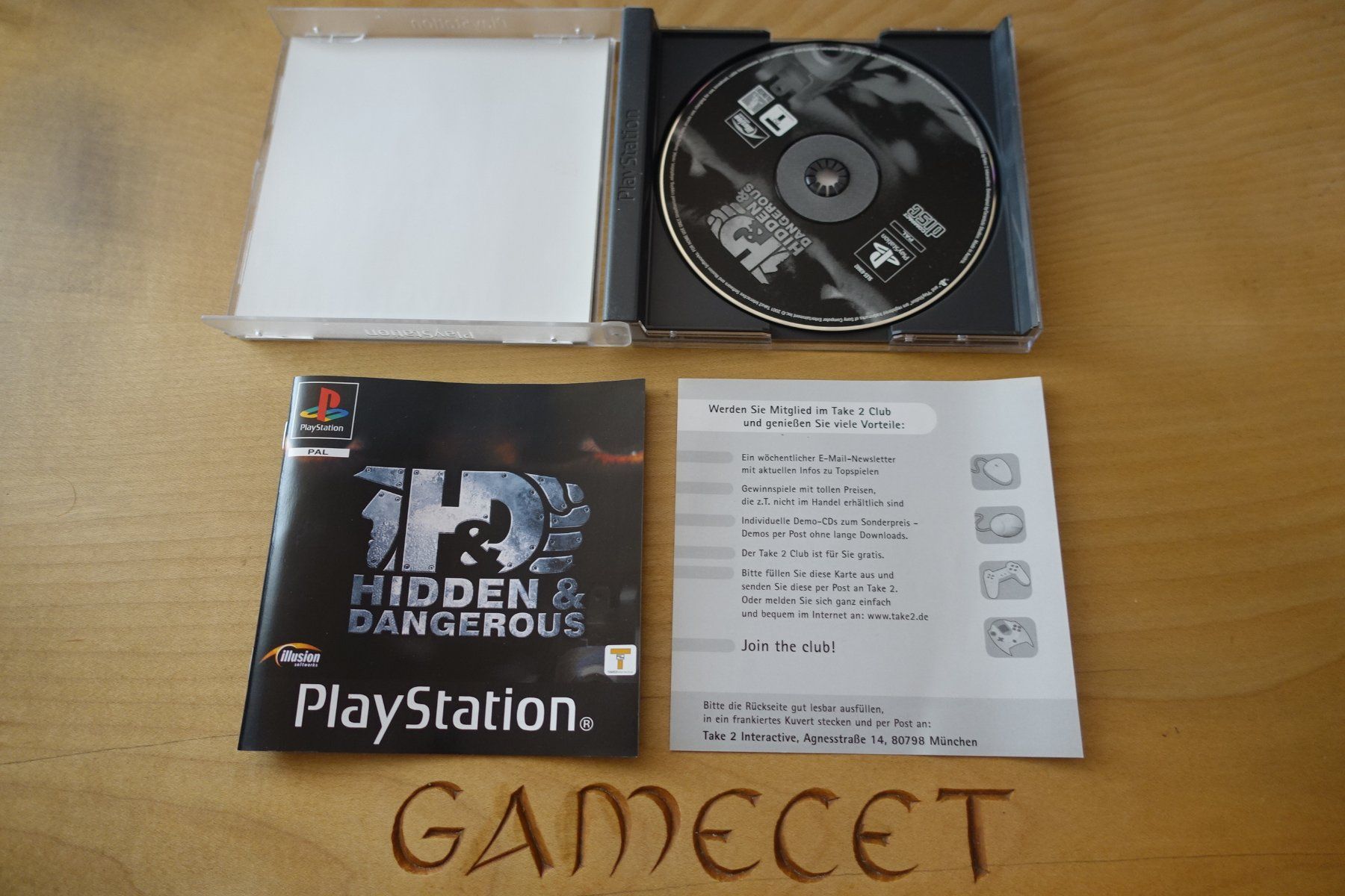 Sony Giochi: Hidden & Dangerous – Usato da Steinach venduto da Gamecet 3