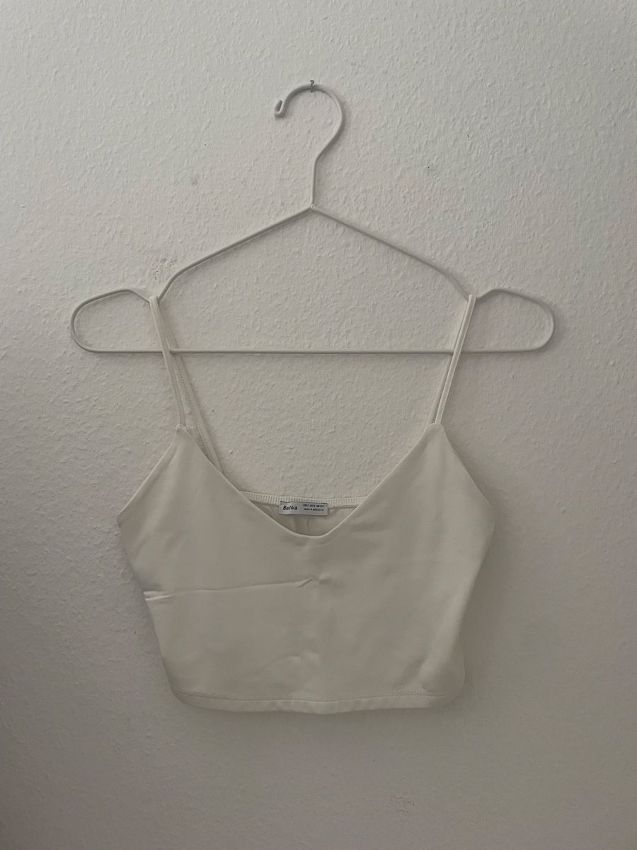 Bershka Tops: Top weiss – D'occasion à Ettingen par ale_q6zz