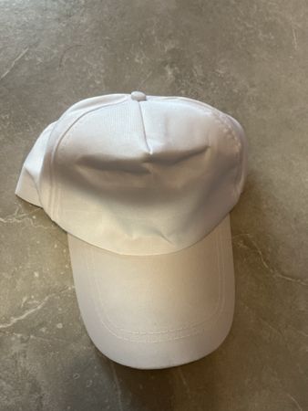 NEU 10 Weisse Baseballkappen