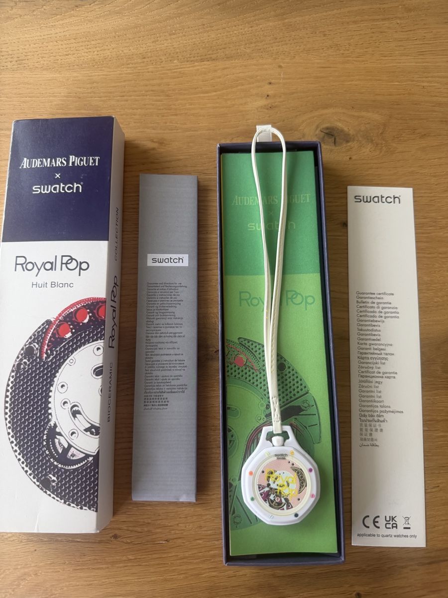 Swatch Orologi: Swatch x Audemars Piguet Royal Pop – Usato da Stansstad venduto da B_B06 1