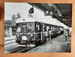 1 Echtfoto RhB Rhätische Bahn Steuerwagen BDt 1721