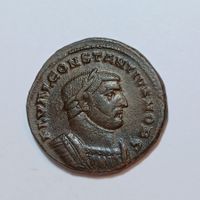 Follis (grosse römische Bronzemünze) Constantius I. 293-305
