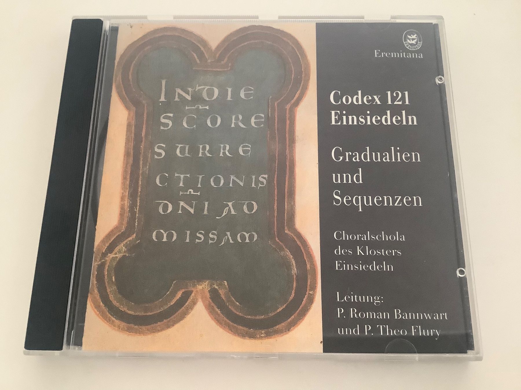CDs: Codex 121 Einsiedeln / Gradualien und Sequenzen / P.Bannwart – D'occasion à Dübendorf par Shreck