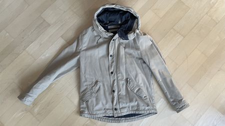 Modische Herrenjacke mit Kapuze Grösse M/L
