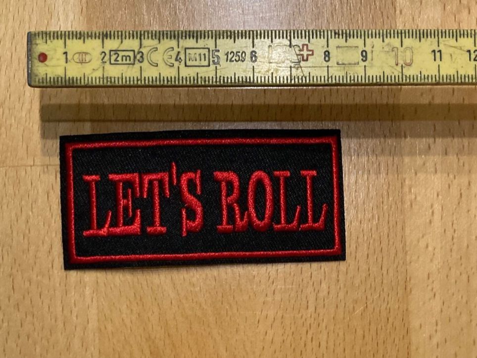 Toppe: Let's Roll Patch Sticker Aufnäher Metal Rock Band – Nuovo (secondo la descrizione) da Horn venduto da abutre72