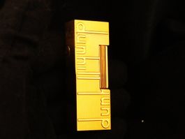 Dunhill Feuerzeug Signatur Service perfekter Zustand!