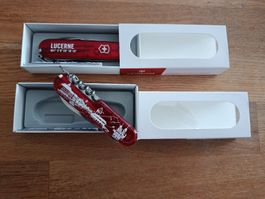 2 Neue Victorinox Taschenmesser Luzern. Sackmesser