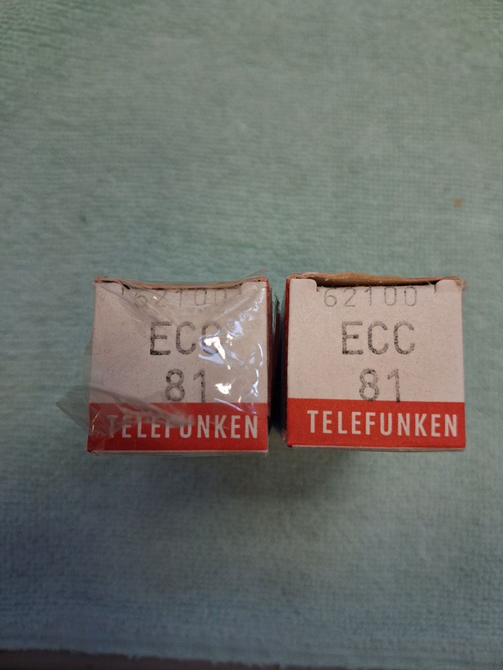 Telefunken Radio: Telefunken Röhren ECC81, NOS, NIB – Usato da Wohlen AG venduto da strowo 2