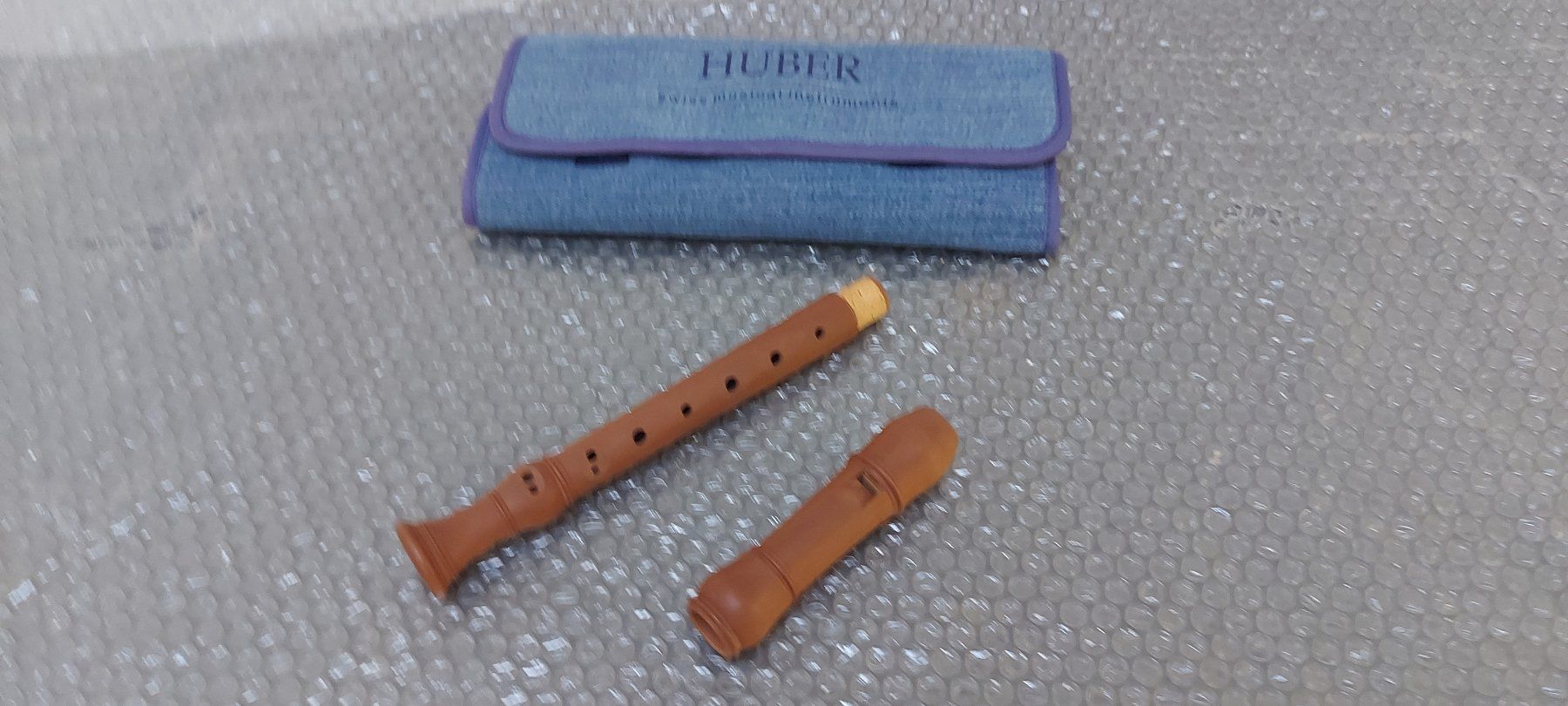 Strumenti musicali: Huber sopran blockflöte inkl.etui – Usato da Glattbrugg venduto da Swissmusik 2