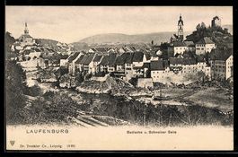 Laufenburg, Badische u. Schweizer Seite
