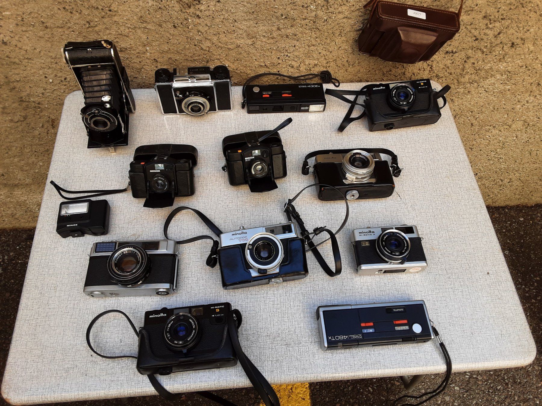 Minolta Fotocamera: Ein grosses Lot Kameras – Usato da Basel venduto da feld63 8