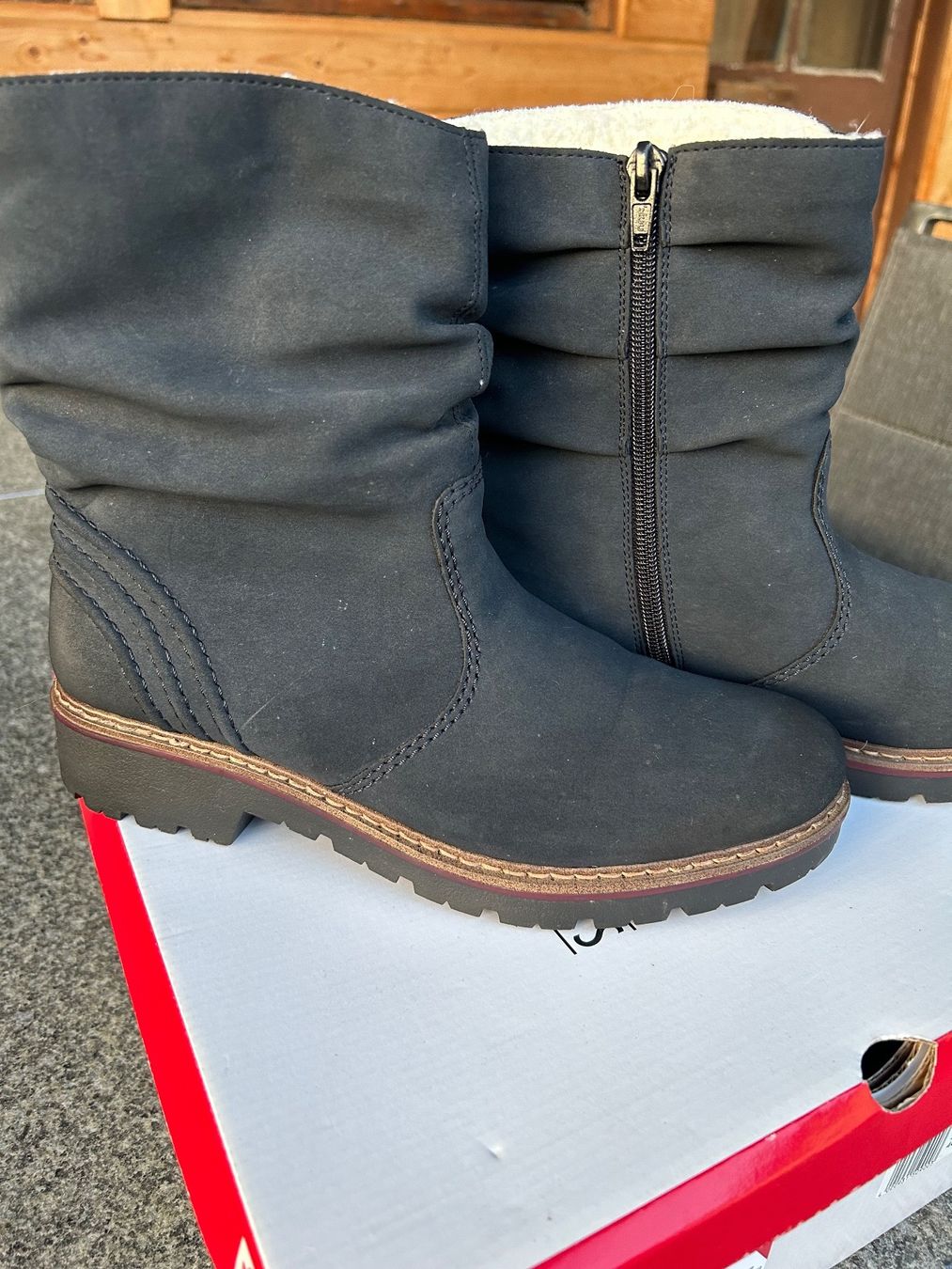 Rieker Damenschuhe: Winter-Stiefelette – Neu (gemäss Beschreibung) aus Aefligen von