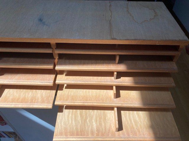 Étagères: Holz Ablagefach mit 10 Fächern gebraucht – D'occasion à unterägeri par tommaretom 3