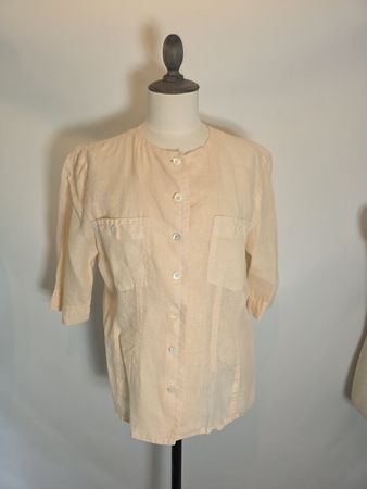 Jil Sander Leinenbluse